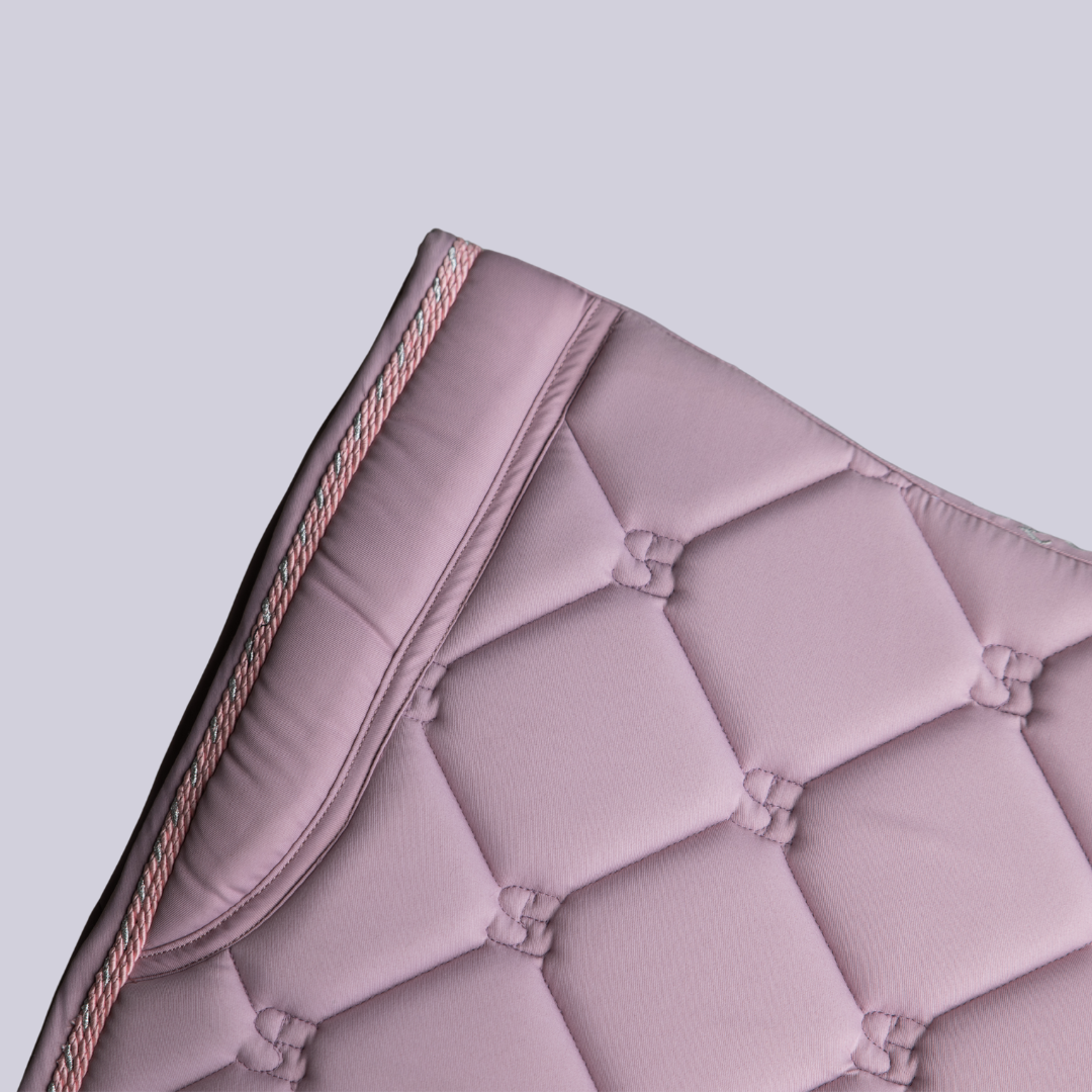 Dressage Saddle Pad - Dusty Pink