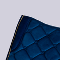 Load image into Gallery viewer, Velvet Dressage Saddle Pad - Blue
