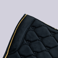 Load image into Gallery viewer, Velvet Dressage Saddle Pad - Black

