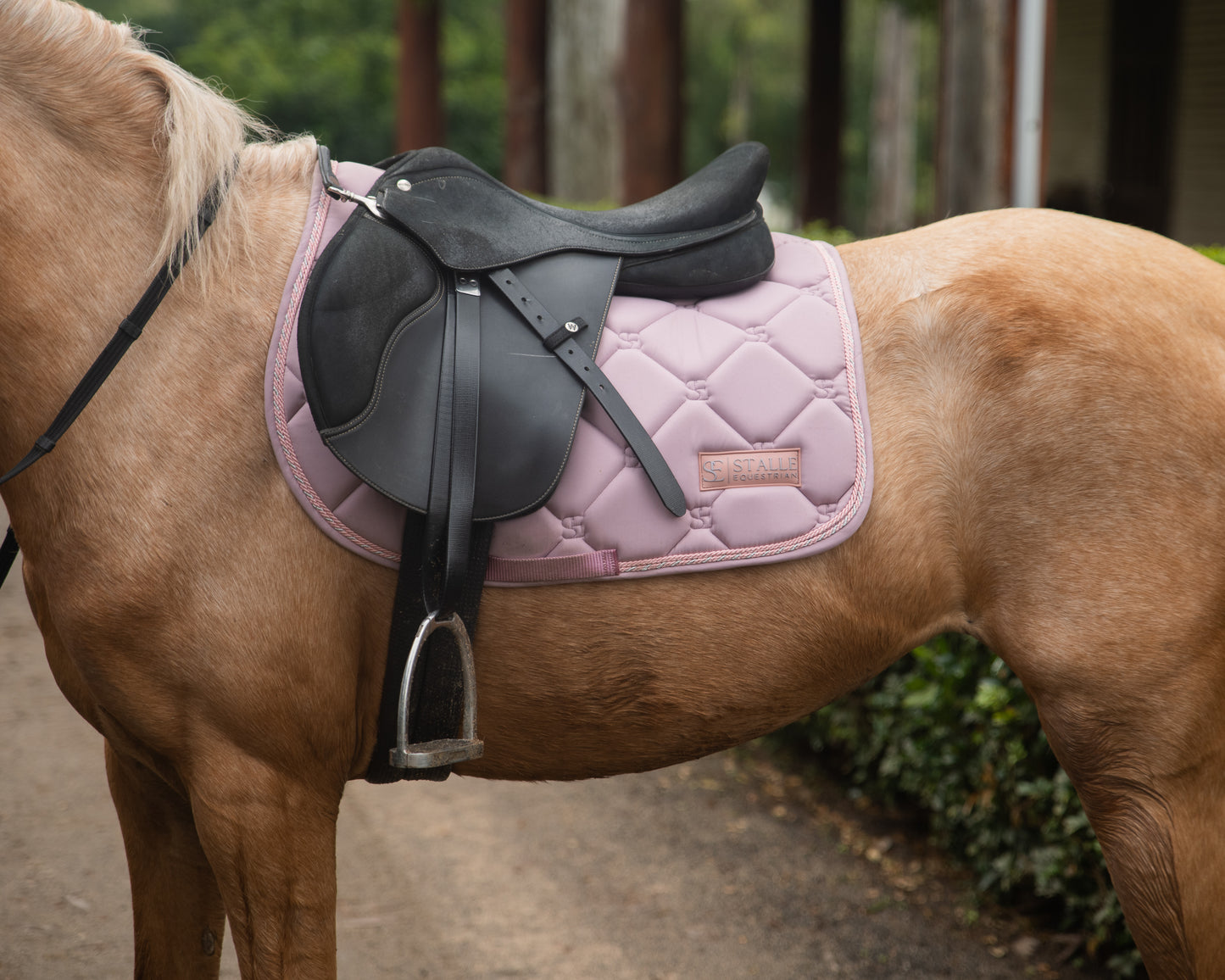 Jump Saddle Pad - Dusty Pink