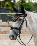 Load image into Gallery viewer, Ear Bonnet - Black & Gold
