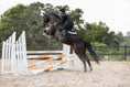 Load image into Gallery viewer, Velvet Jump Saddle Pad - Black
